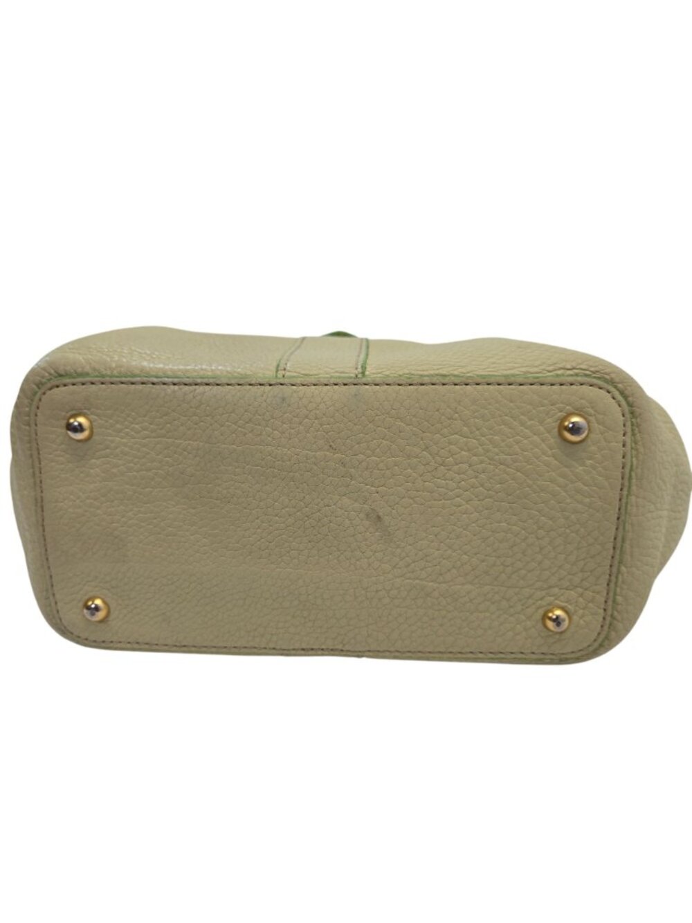 Dooney & Bourke Lime Green Medium Gathered Sac from the Marchesa Collection - Picture 5 of 12